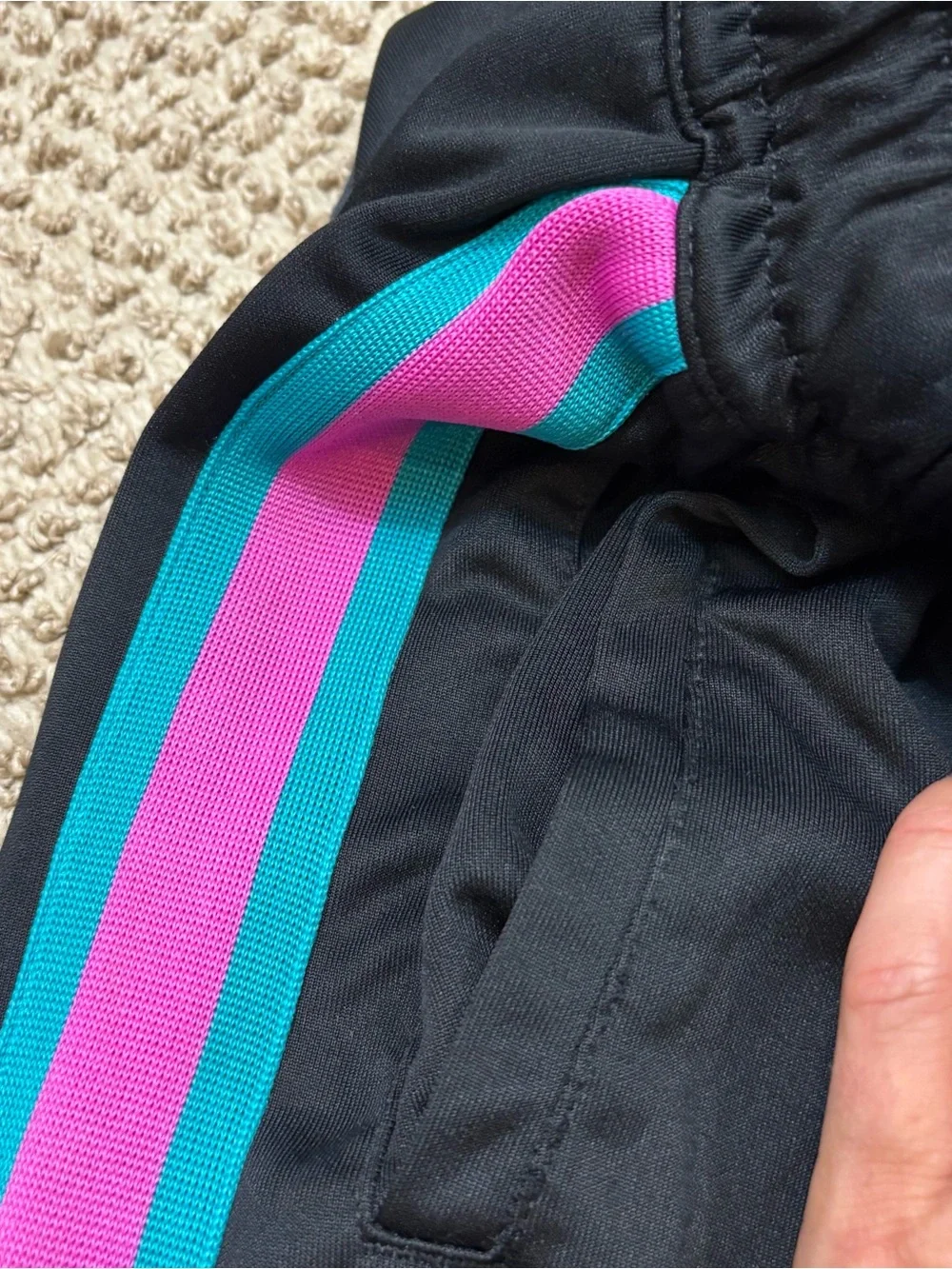 Men’s Nike Miami Vice Tribute Side Stripe Track Pants Size Small